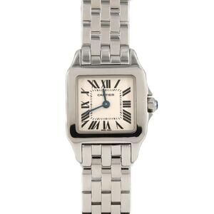 Cartier Santos de SM W25064Z5 Stainless Steel Quartz Watch